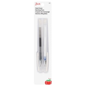 Dritz Heat Erase Marking Pens, Fine Point, 2 Pack