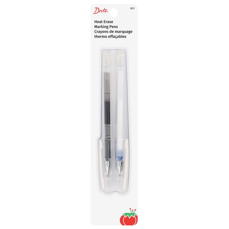 Dritz Heat Erase Marking Pens, Fine Point, 2 Pack photo 1