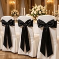 thumbnail image 5 of 2026 Christmas Indoor Home Decor 106x66cm Long Cute Fabric Large Bow Decor With Hanging Ribbon Multi-Color Big Bow Ornament For Curtain Tieback Door Wreath Wall Birthday Party, 5 of 6