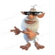 thumbnail image 1 of Parches de cerdito blanco de dibujos animados de Rusia para hacer tú mismo, para camisetas, ropa de dibujos animados para hombres y niñas, pegatinas para planchar, parches decorativos, 1 of 4