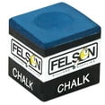 Felson Billiard Supplies Pool Cue Chalk, Blue, 12pack