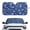 Blue Starry Sky Pattern, variant on XYZCANDO Car Windshield Sun Shade with Tropical Sunset, Windshield Sunshade for SUV and Van, Blocks Heat for Summer Travel