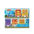 thumbnail image 3 of Melissa & Doug Number Train Jumbo Floor Puzzle (Easy-Clean Surface, Promotes Hand-Eye Coordination, 20 Pieces, 96” L x 7” W), 3 of 9