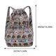 thumbnail image 2 of Mochila Con Bohemio para Mujer Diaria Lona Étnico Exteriores, 2 of 4