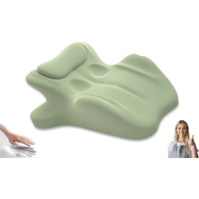 2026 New Couples Pillows for Intimacy, Wedge Pillow Memory Foam, Provides Waist and Neck Support, 27° Angle Perfect Position Deeper Connection