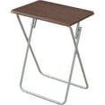 thumbnail image 3 of eHemco Folding TV Tray Tables for Eating, 19 by 15 by 26 Inches, Coffee, Set of 2, 3 of 7