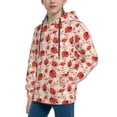 thumbnail image 2 of Daiia Ladybugs With Heart Spots for Boys Fashion Hoodies & Sweatshirts with Kangaroo Pocket,Hooded Sweatshirt for Kid, Breathable& Moisture Wicking-X-Large, 2 of 6
