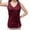 Red, variant on Women's 2026 Summer Sleeveless Tank Tops V Neck Knit Sweater Vest Casual Loose Camisole Crochet Tops