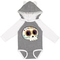 thumbnail image 3 of Inktastic Cute Sugar Skull for Day of the Dead Boys or Girls Long Sleeve Baby Bodysuit, 3 of 5