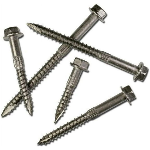 Simpson Strong-Tie Structural Screw SDS25412-R10 - Stainless Steel, Anti-Corrosion - 10ct, 4-1/2 In