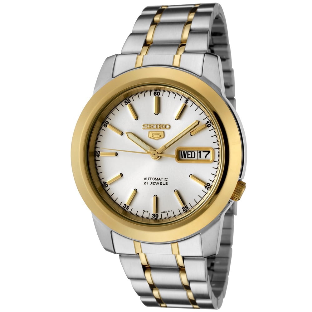 Seiko Essentials Unisex Watch SWR052, Quartz, Gold-tone Steel Case