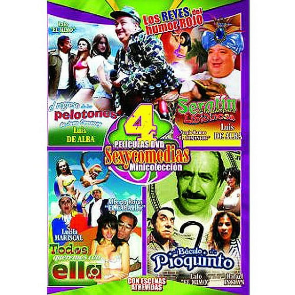 Sexy Comedias Minicoleccion (DVD), 4 Pack