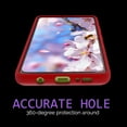 thumbnail image 5 of Galaxy A71 5G Case, Liquid Silicone Case Dual Layer Hybrid Hard PC Soft Silicone Gel Rubber Slim Phone Case for Samsung Galaxy A71 5G, Red, 5 of 12