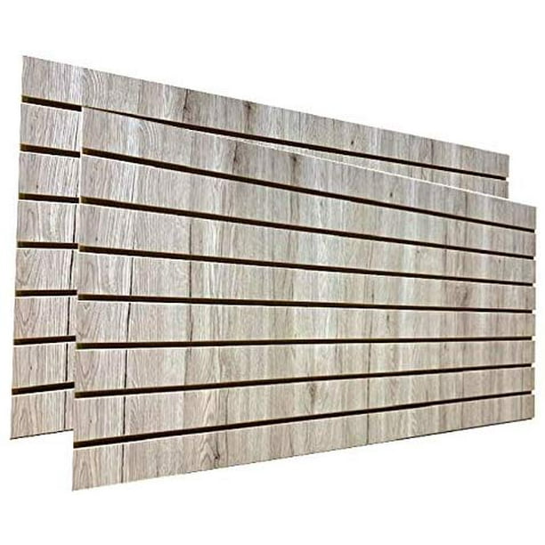 Barnwood Slatwall Panels 24"H x 48"L (Set of 2 Panels)