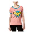 thumbnail image 1 of Bioworld Womens Shield Graphic T-Shirt, Rojo, Small, 1 of 2