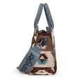 thumbnail image 3 of Montana West Women's Wrangler Purse - Stylish Western Aztec Tote Bag with Guitar Strap Boho Chic Design for Every Occasion, Jean, 3 of 7