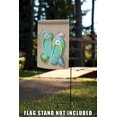thumbnail image 4 of Toland Home Garden Welcome Flip Flop-Cape Cod Beach Cape Cod Flag Double Sided 12x18 Inch, 4 of 5
