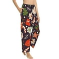thumbnail image 2 of Daiia Winter Holiday Christmas Women's Sleep Pant with Pockets and Drawstring,Pajama Pants-Small, 2 of 9