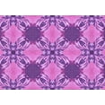 thumbnail image 1 of Ahgly Company Machine Washable Indoor Rectangle Transitional Violet Purple Area Rugs, 8' x 10', 1 of 7