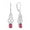 07-ruby-July, variant on VESITIM Celtic Dangle Drop Earrings Sterling Silver Gemstones Good Luck Celtic Knot for Women Rhodium Plated Jewelry with April Birthstone Cubic Zirconia