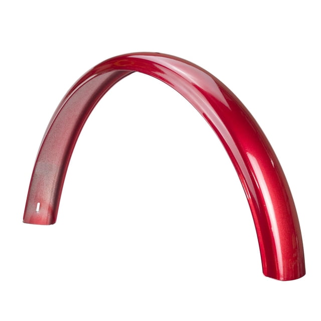 Salpicadera para bicicleta lateral roja M