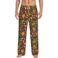 thumbnail image 2 of Lsque Paisley7 Print Men's Pajama Pants, Lounge Pant - Comfortable Home Wear,Elastic Waistband, Stylish Design-XX-Large, 2 of 9