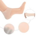 thumbnail image 3 of Unique Bargains 1 Pair Silicone Non Perforated Heel Protectors for Travelling Nude Silicone, 3 of 4