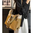 thumbnail image 2 of Kukuzhu Canvas Shoulder Bag Women Soft Fashion Hobo Bag Casual Large Shopping Traveling Tote Bag Purse, 2 of 7