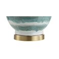 thumbnail image 4 of JONATHAN Y Tucker 30.5" Striped Ceramic/Metal LED Table Lamp, Green/White, JYL3054A, 4 of 8