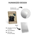 thumbnail image 3 of Retro Aluminum Metal Sign, 12 x 16 Inches, Black Cat Angel Don’t Always Have Wings, Adds a Unique Touch to Your Home, Great for Cat Lovers and Animal Advocates, 3 of 8