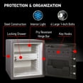 SentrySafe SFW123GDC FireResistant Safe and WaterResistant Safe with