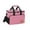 Pink, variant on Lunch Box for Men, Insulated Lunch Bag, 3 Layer Thermal Cooler with 4 Pockets & Adjustable Strap, Perfect Lunch Box for Women, Black