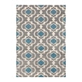 thumbnail image 1 of Moroccan Trellis Contemporary Indoor Area Rug 6'6" X 9' Gray/Blue, 1 of 2
