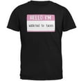 thumbnail image 1 of Halloween Hello I'm Addicted to Tacos Mens T Shirt, 1 of 1