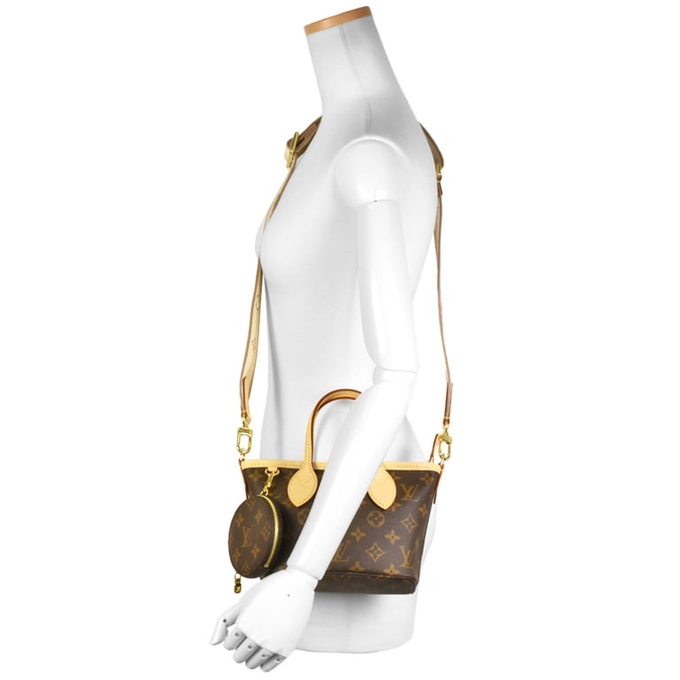 Pre-Owned LOUIS VUITTON Neverfull BB coin tote bag monogram canvas 