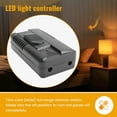 thumbnail image 5 of 2X Foot Dimmer Switch Full Range Inline Slide Control Switch for LED Lamp Incandescent Bulb 100V-120V US Plug, 5 of 9