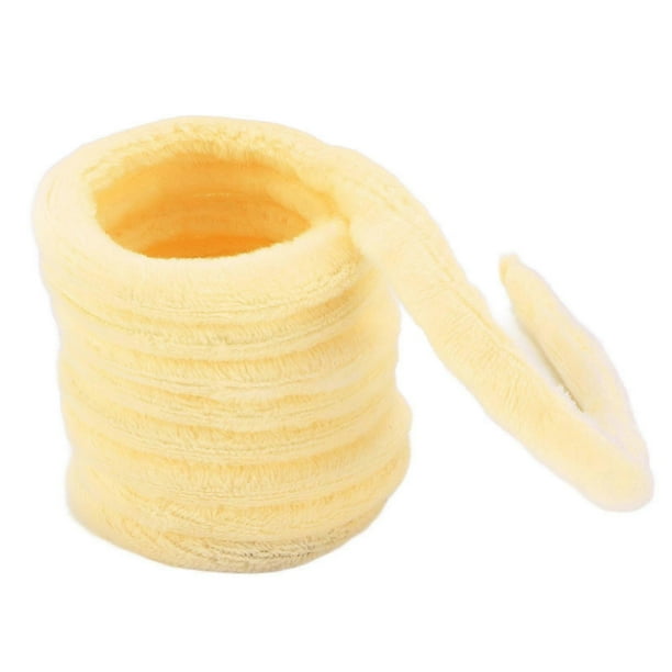 Cat Spring Toys Safe And Nontoxic Chewable Improve Health Spring Plush Cat Toys For Kittens(yellow )
