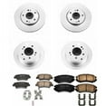 thumbnail image 2 of PowerStop Front and Rear Geomet Coated Brake Rotor and Pad Kit Fits: KIA Select Models CRK5914, 2 of 5