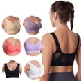 thumbnail image 3 of Patlollav Ladies Sports Bra Comfortable No Steel Ring Vest Breathable Woman Underwear, 3 of 6