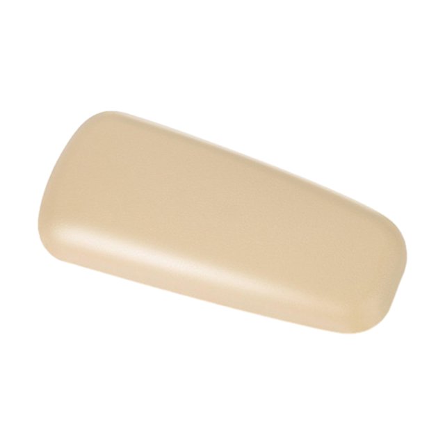 Almohadilla para rodillas de coche, cojín para reposabrazos de coche, reposabrazos de codo, almohadilla suave, soporte cómodo de PU para automóvil Beige