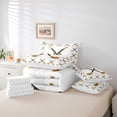 thumbnail image 6 of Castle Fairy Kids Ice Hockey Twin Bedding Sets,Vintage Plaid Bow Bedding Comforter Set, 6 of 8