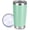 Jade, variant on 20 oz Tumbler Stainless Steel Tumblers Bulk with Lid Double Wall Insulated Coffee Tumbler Cups for Hot & Cold Drinks Powder Coated Travel Coffee Tumbler Mug Metal (Jade, 1 pack)