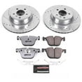 thumbnail image 3 of PowerStop Rear Z26 Street Warrior Carbon-Fiber Ceramic Brake Pad and Drilled and Slotted Rotor Kit Fits: BMW Select Models K8426-26, 3 of 9