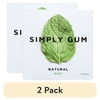 (2 pack) Peppermint Natural Gum 15ct