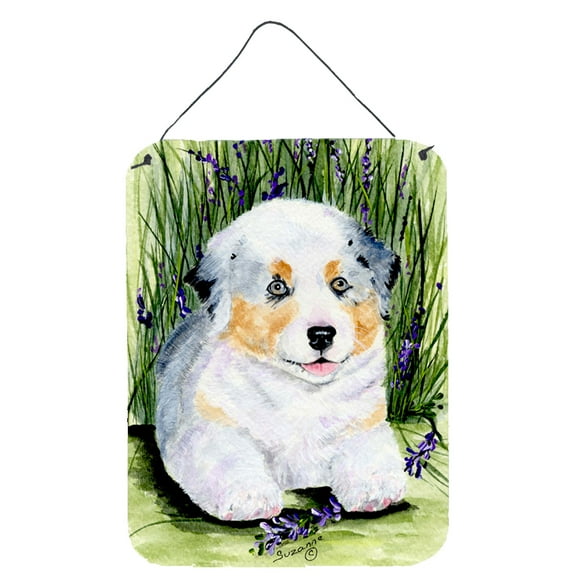Australian Shepherd Aluminium Metal Wall or Door Hanging Prints