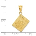 thumbnail image 2 of 14K Gold Passport Charm Pendant Jewelry 26 x 17 mm, 2 of 3