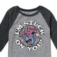 thumbnail image 3 of Marvel Spider-Man - Valentine I'm Stuck On You - Toddler And Youth Raglan, 3 of 5