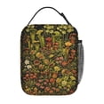 thumbnail image 3 of Gothic Carnivorous Plant Lunch Bag Portable Thermal Lunch Box for Men and Women, 3 of 6