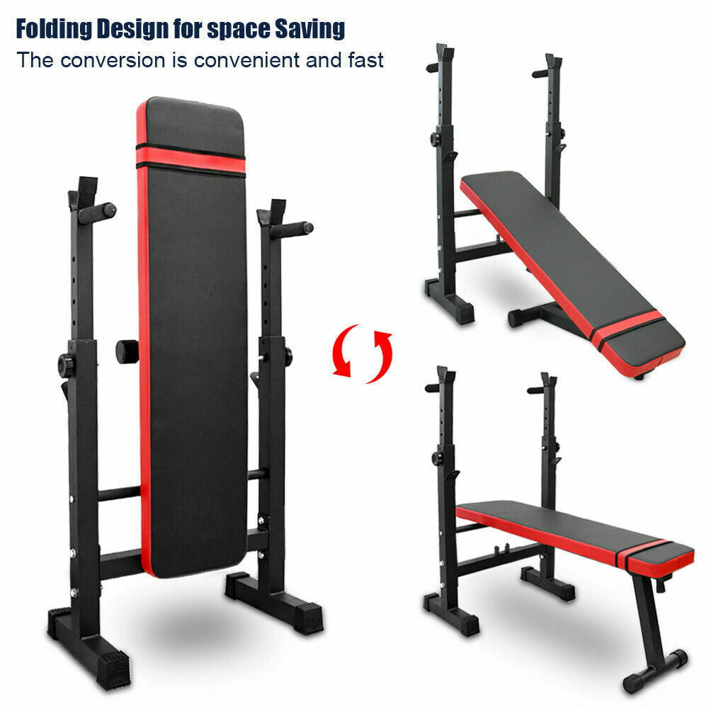 Adjustable Bench Press And Dip Rack Foldable NEW **Best Deal!!! 