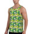 thumbnail image 2 of Gaeub Cartoon Koala Bear and Leaf Men's Athletic Tank Top, Workout Sleeveless Shirts, Running Tank Tops for Gym, Running, Training - 4X-Large, 2 of 9